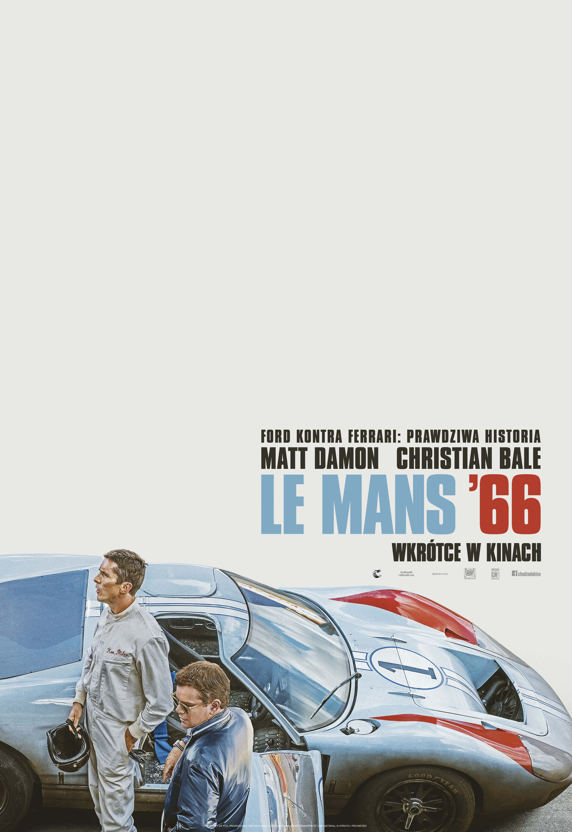 Polski plakat filmu 'Le Mans \'66'
