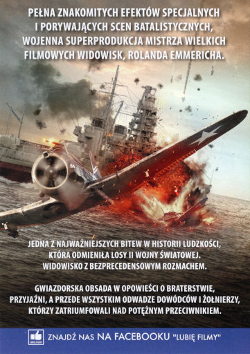 Tył ulotki filmu 'Midway'