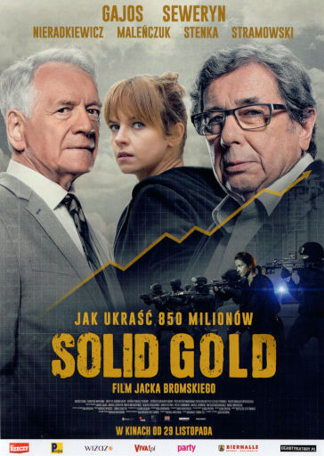 Przód ulotki filmu 'Solid Gold'