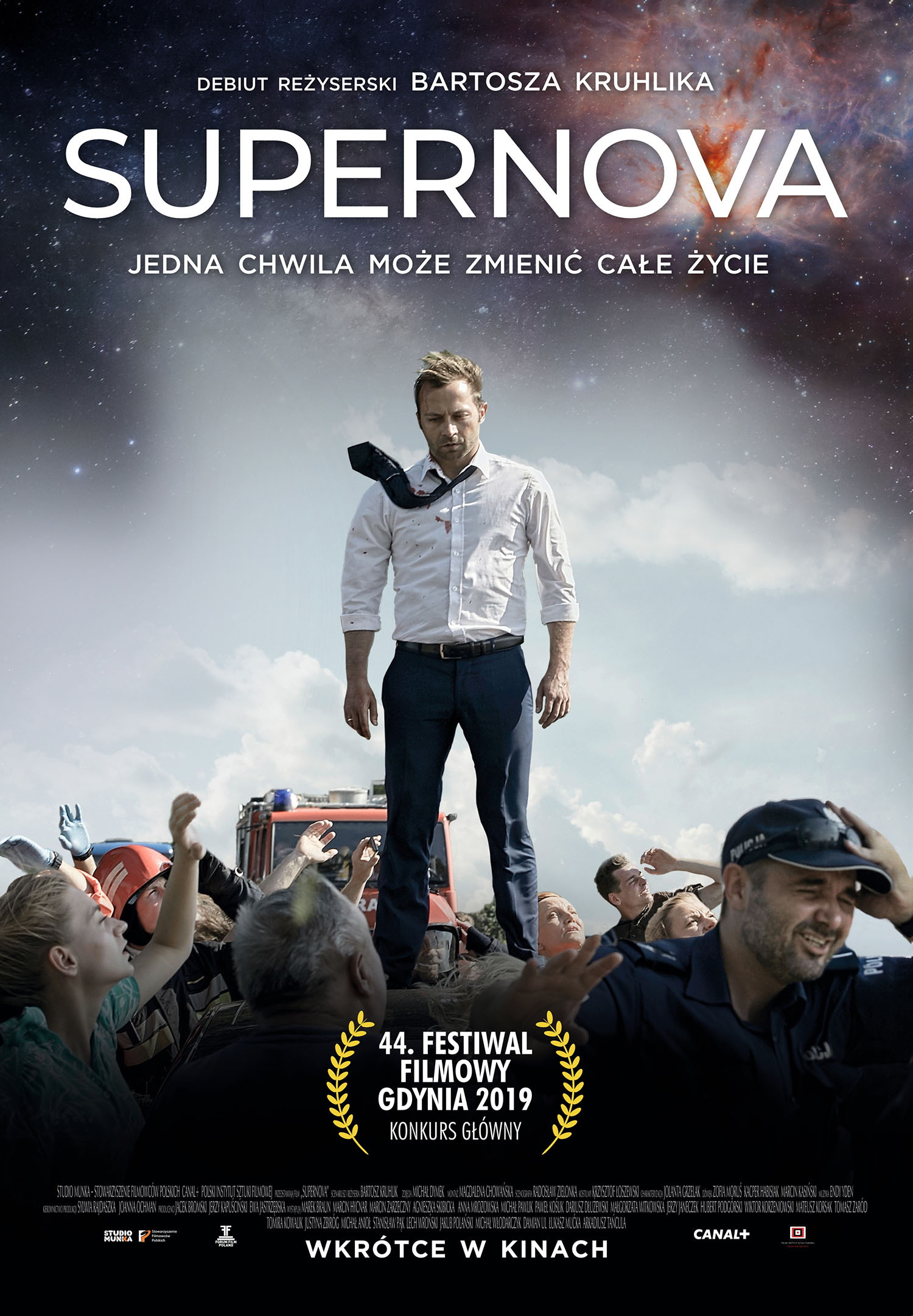Polski plakat filmu 'Supernova'
