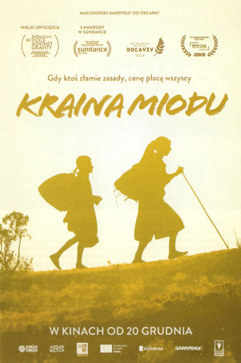Przód ulotki filmu 'Kraina miodu'