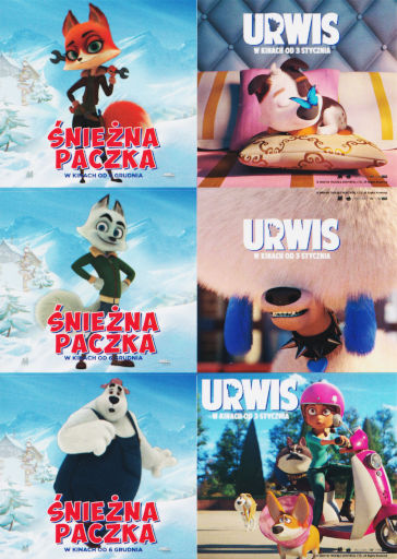 Przód ulotki filmu 'Śnieżna paczka | Urwis'