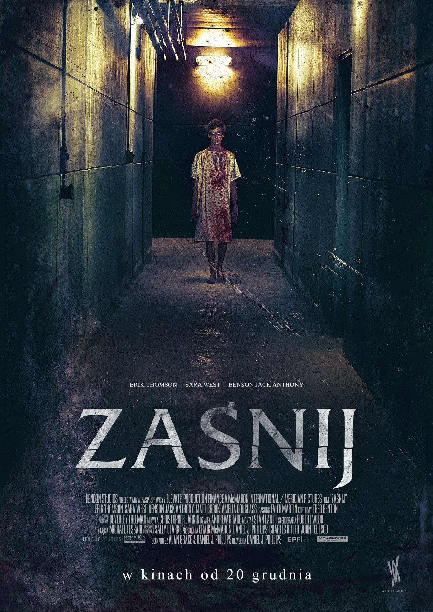 Polski plakat filmu 'Zaśnij'