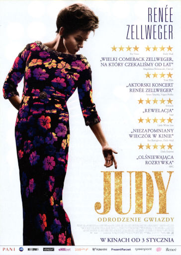 Przód ulotki filmu 'Judy'