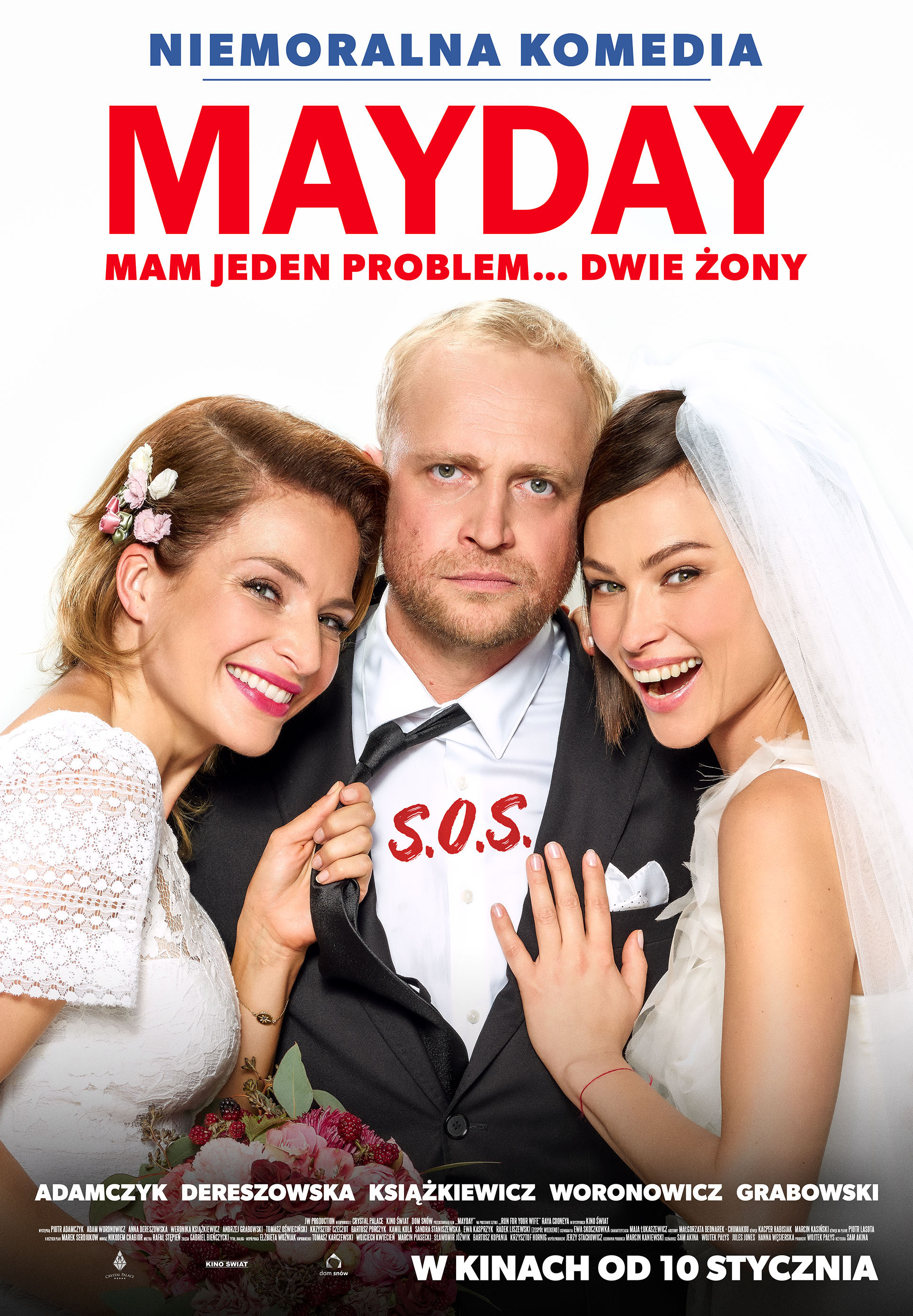 Polski plakat filmu 'Mayday'