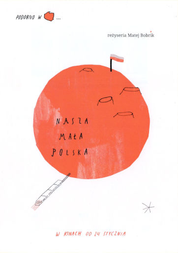 Przód ulotki filmu 'Nasza mała Polska'