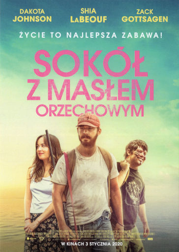 Przód ulotki filmu 'Sokół z masłem orzechowym'