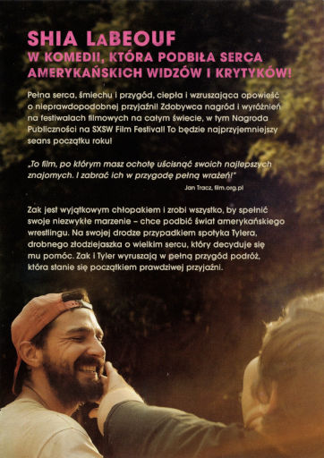 Tył ulotki filmu 'Sokół z masłem orzechowym'