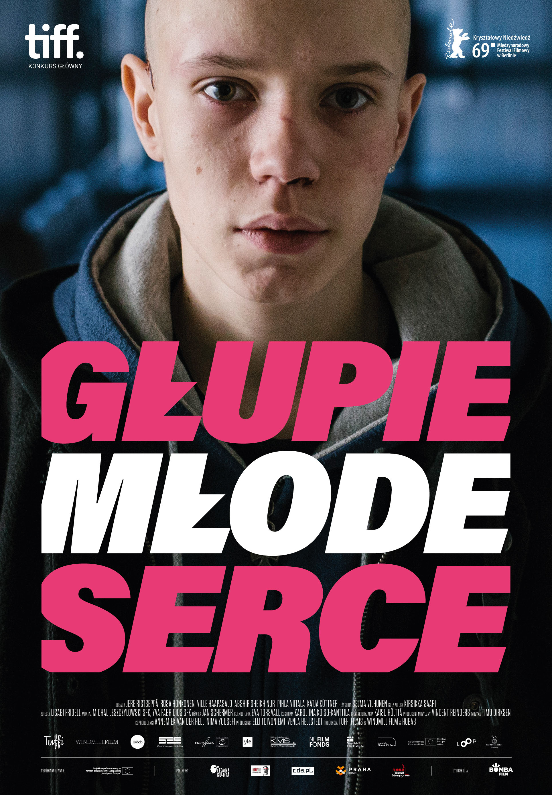 Polski plakat filmu 'Głupie, młode serce'