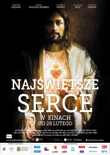 Polski plakat filmu 'Najświętsze serce'