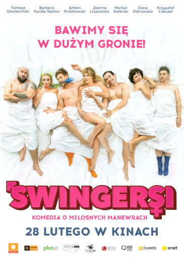 Przód ulotki filmu 'Swingersi'