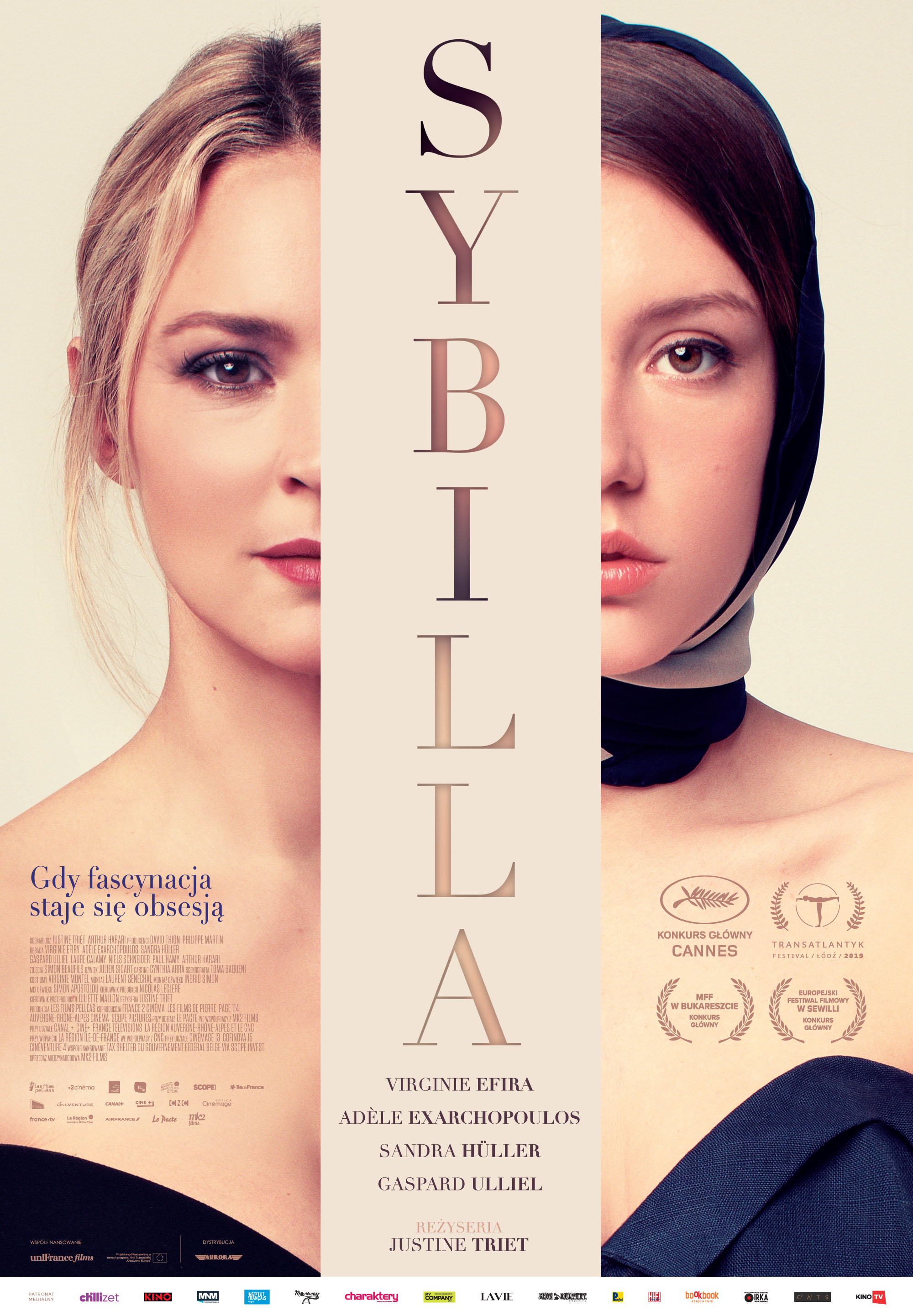 Polski plakat filmu 'Sybilla'