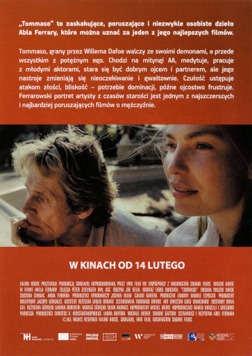Tył ulotki filmu 'Tommaso'