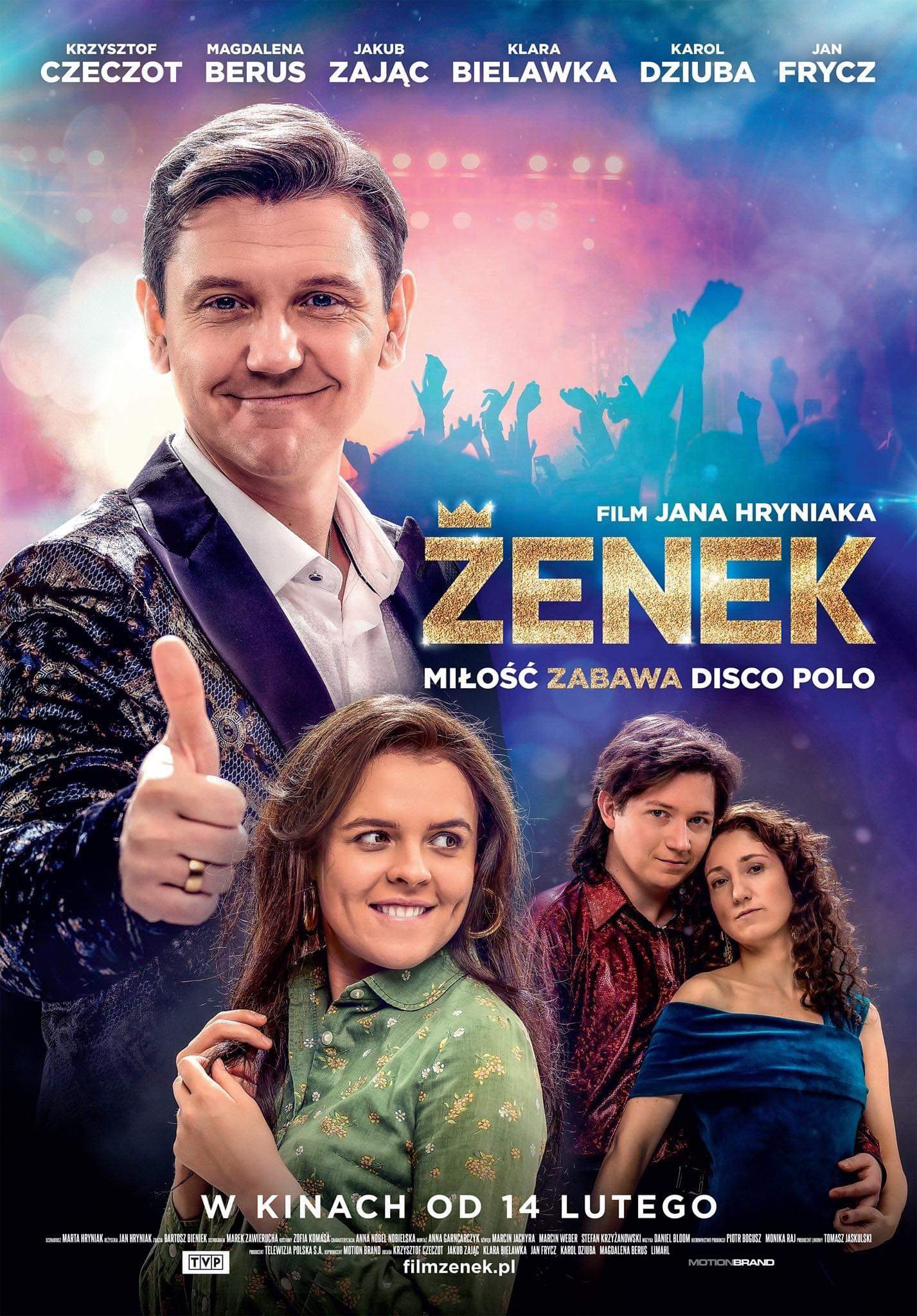 Polski plakat filmu 'Zenek'