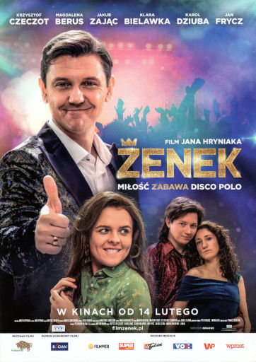 Przód ulotki filmu 'Zenek'