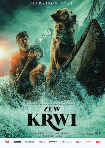 Przód ulotki filmu 'Zew krwi'