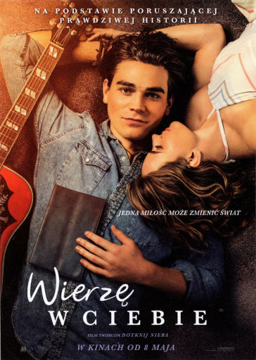 Przód ulotki filmu 'Wierzę w Ciebie'