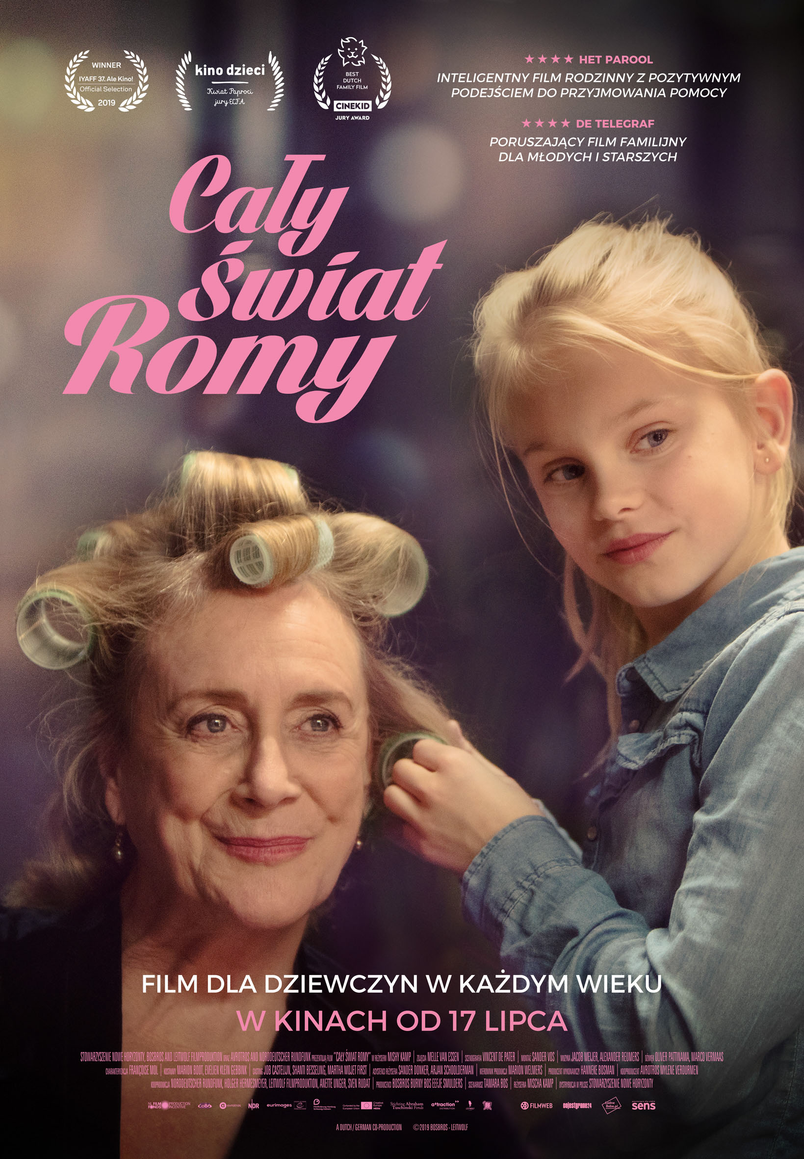 Polski plakat filmu 'Cały Świat Romy'