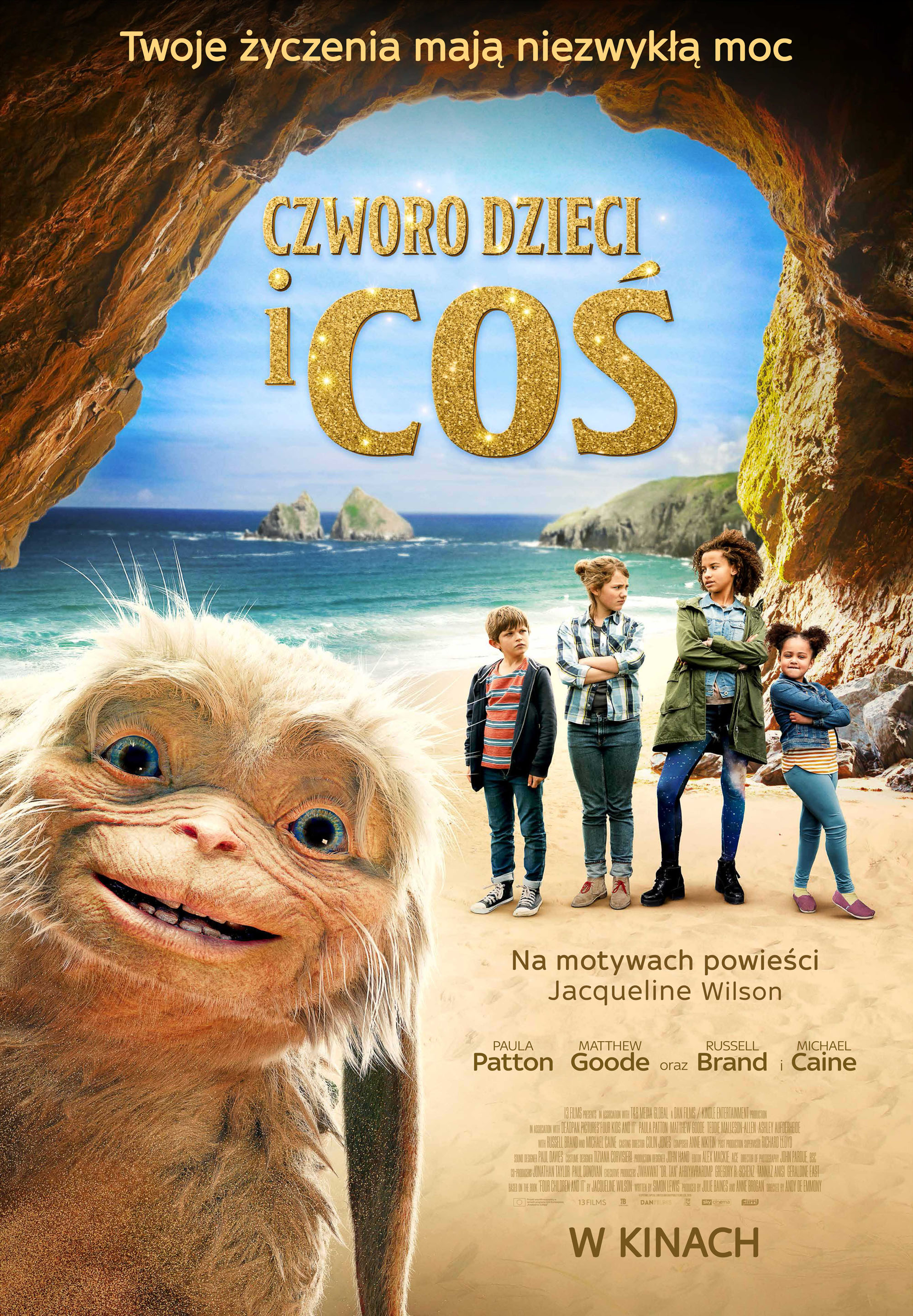 Polski plakat filmu 'Czworo dzieci i Coś'