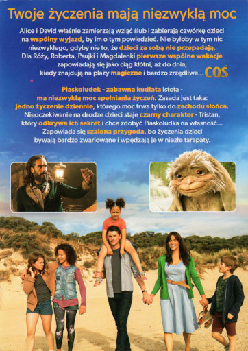 Tył ulotki filmu 'Czworo dzieci i Coś'