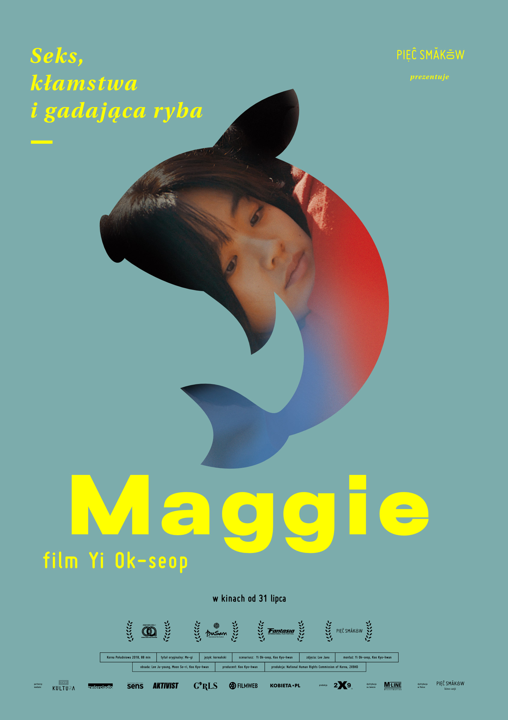 Polski plakat filmu 'Maggie'
