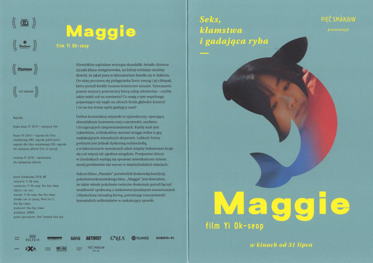 Przód ulotki filmu 'Maggie'