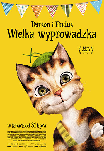 Polski plakat filmu 'Pettson i Findus - Wielka wyprowadzka'