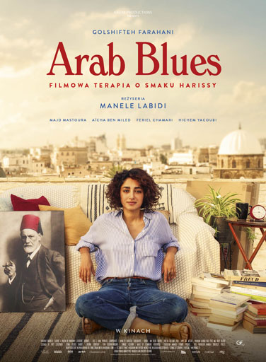 Polski plakat filmu 'Arab Blues'