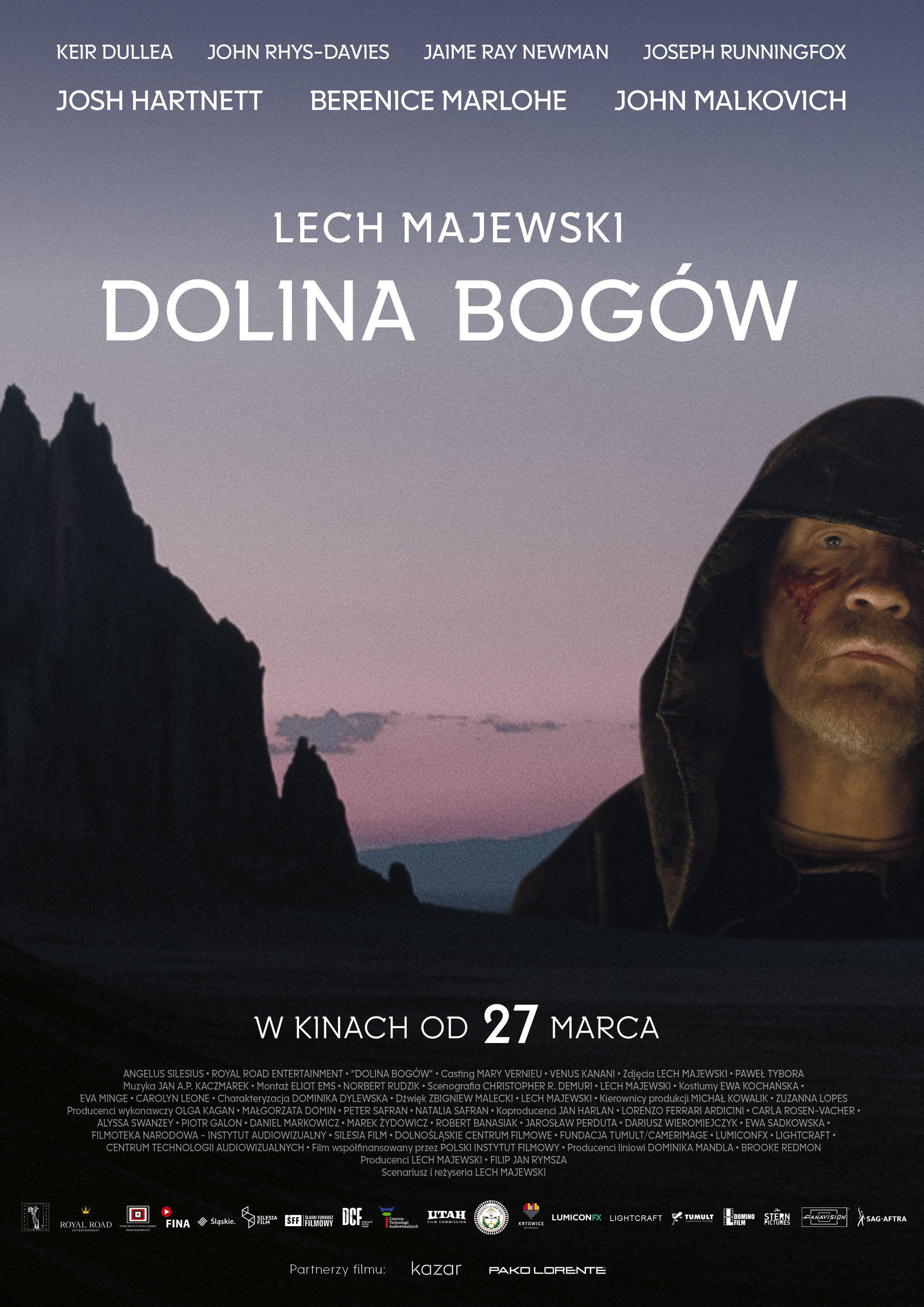 Polski plakat filmu 'Dolina Bogów'