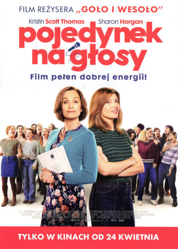 Przód ulotki filmu 'Pojedynek na głosy'