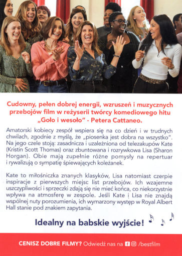 Tył ulotki filmu 'Pojedynek na głosy'