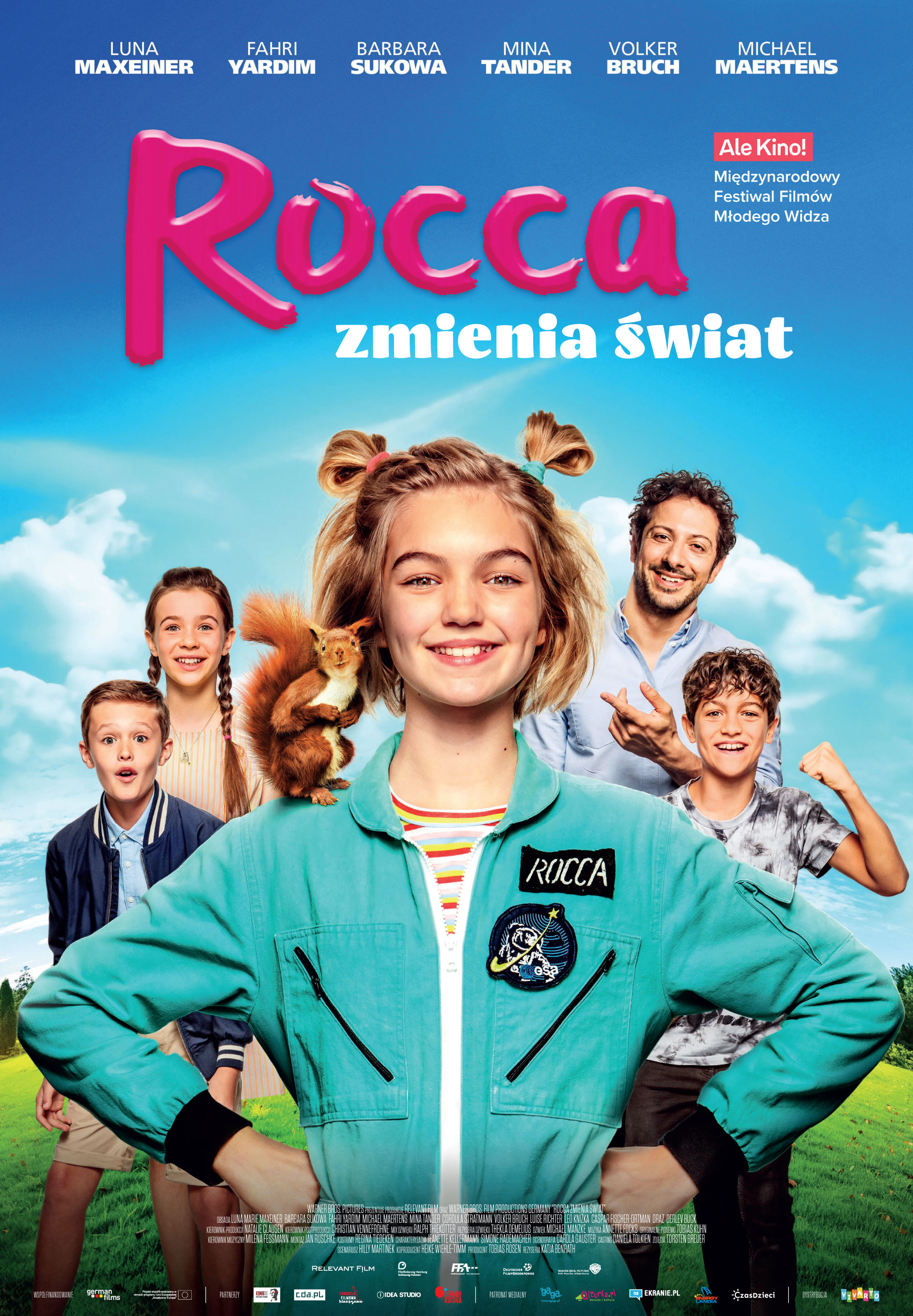 Polski plakat filmu 'Rocca zmienia świat'