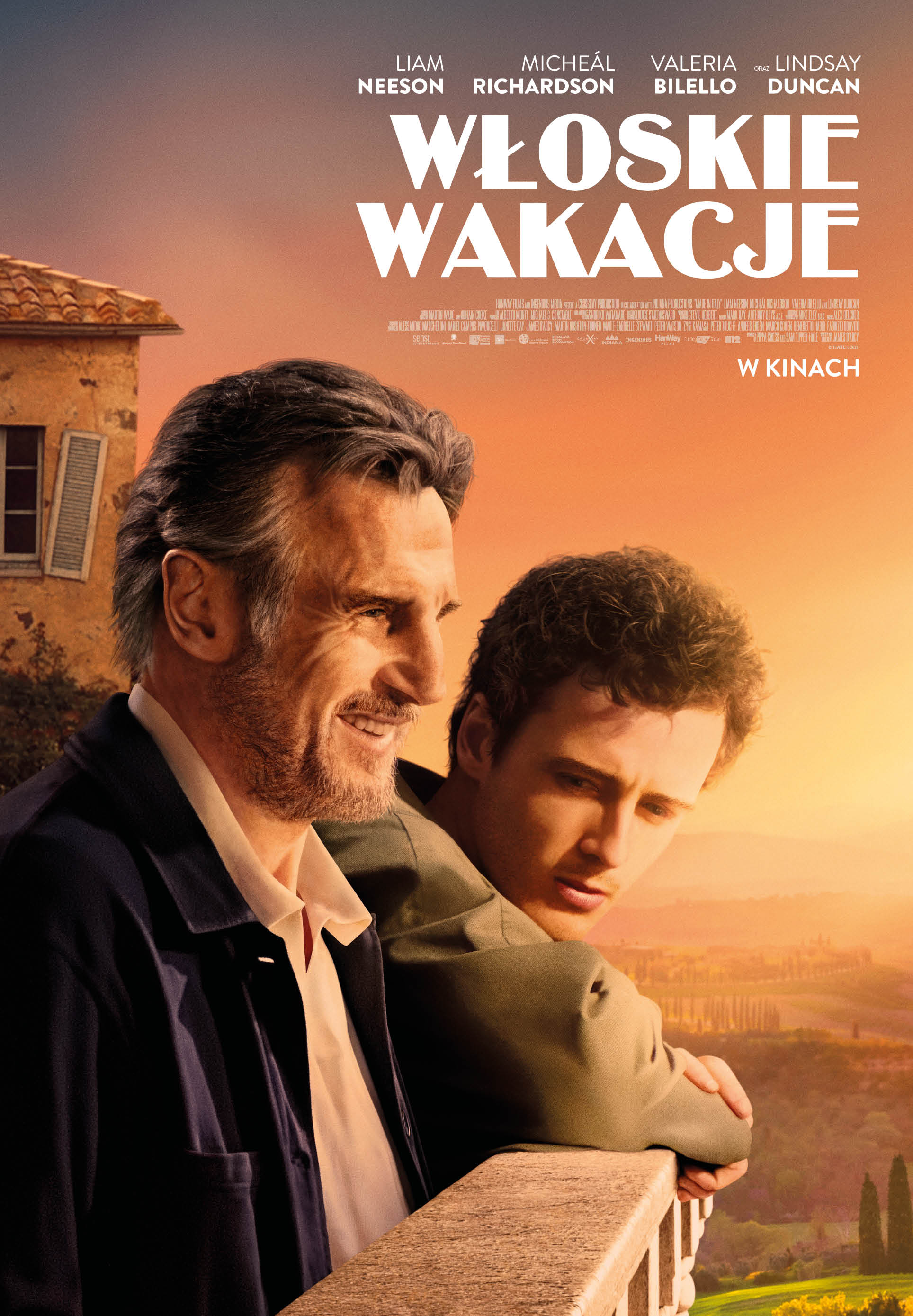 Polski plakat filmu 'Włoskie wakacje'
