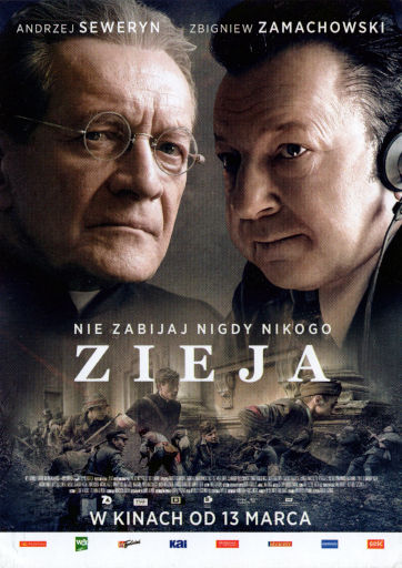 Przód ulotki filmu 'Zieja'