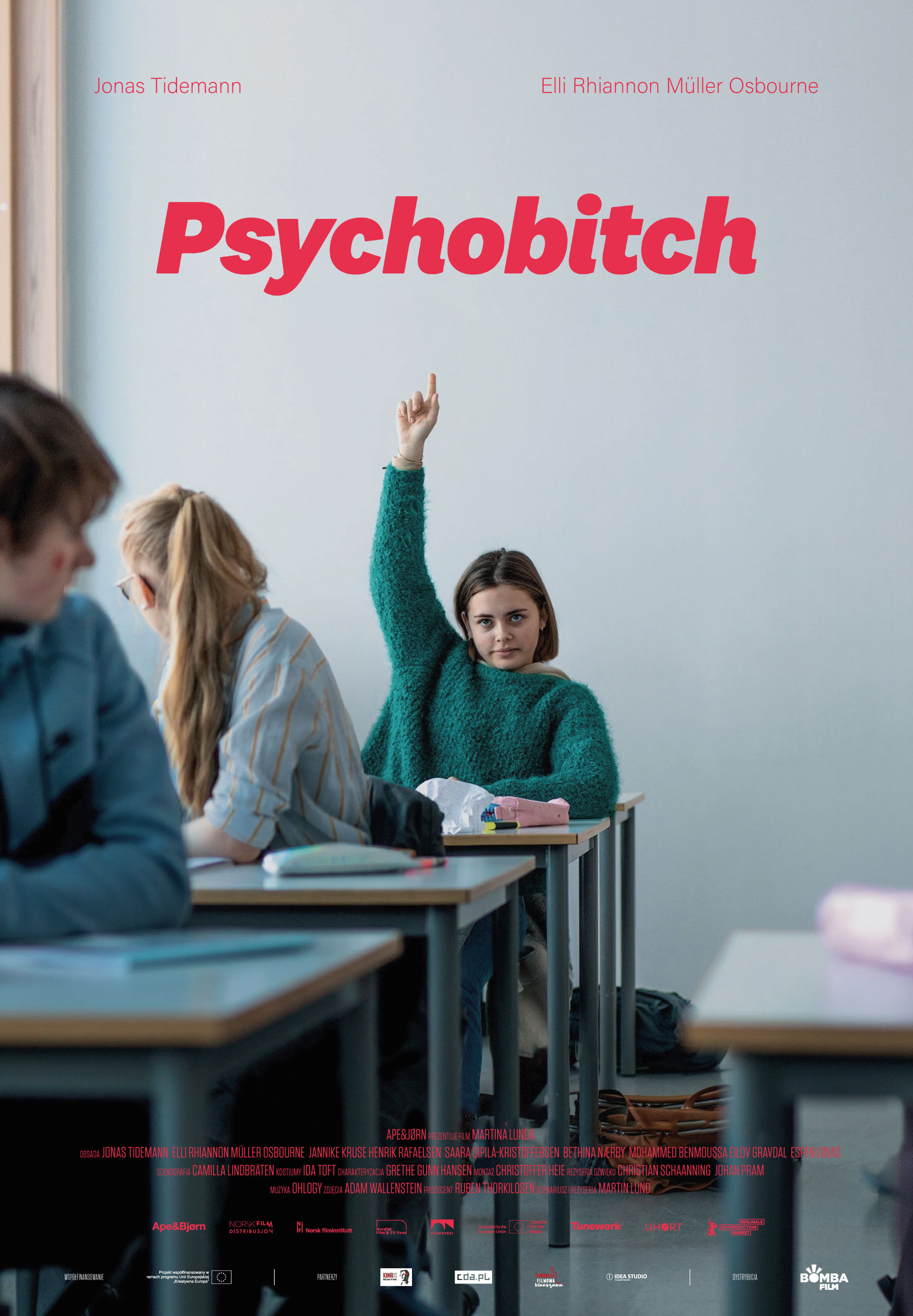 Polski plakat filmu 'Psychobitch'