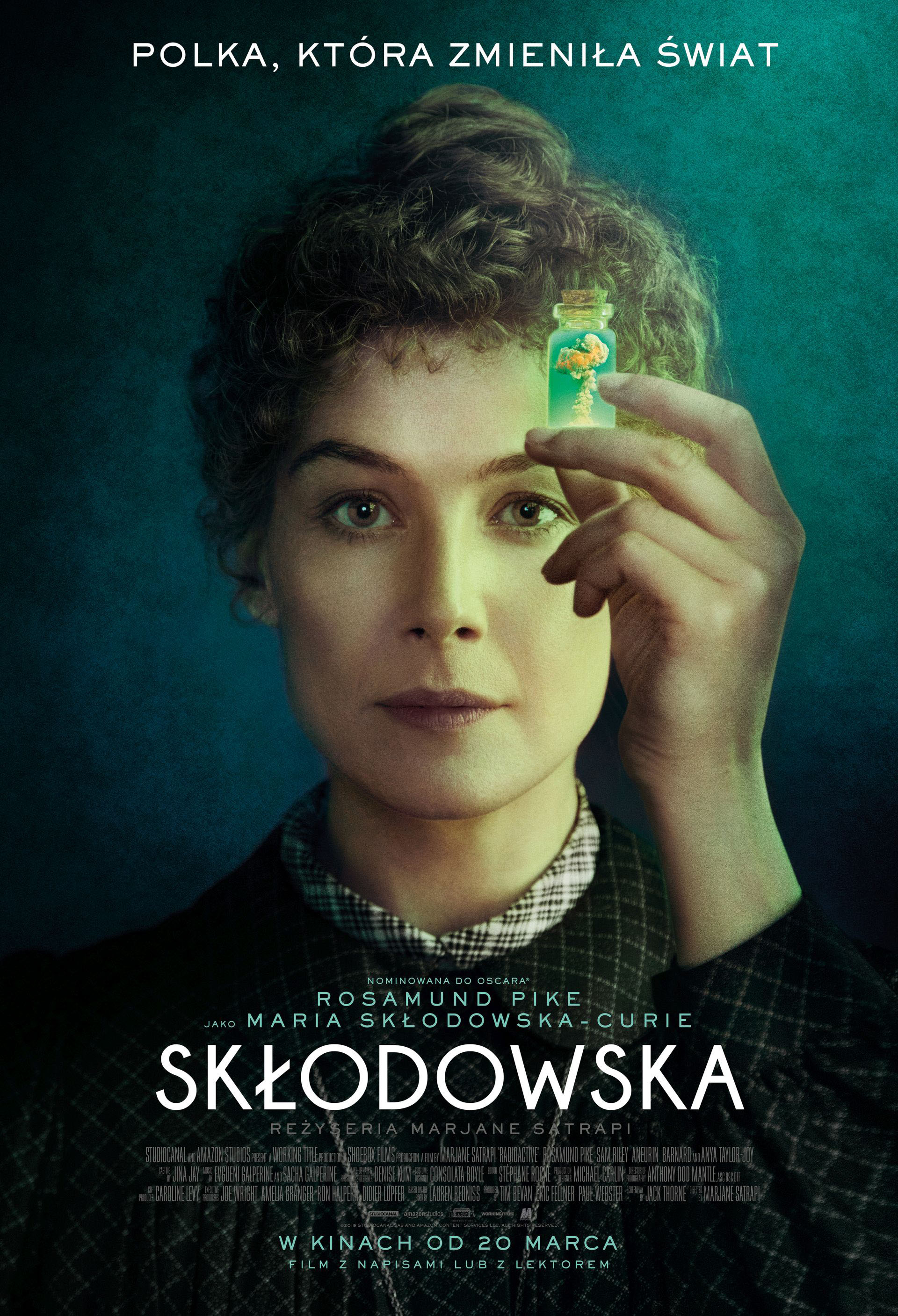Polski plakat filmu 'Skłodowska'