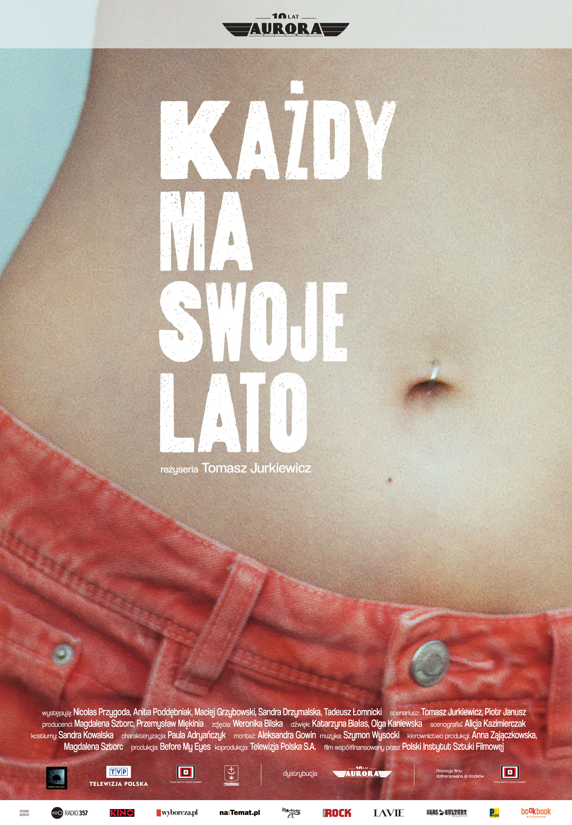 Polski plakat filmu 'Każdy ma swoje lato'