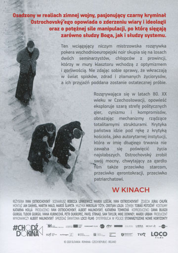 Tył ulotki filmu 'Słudzy'