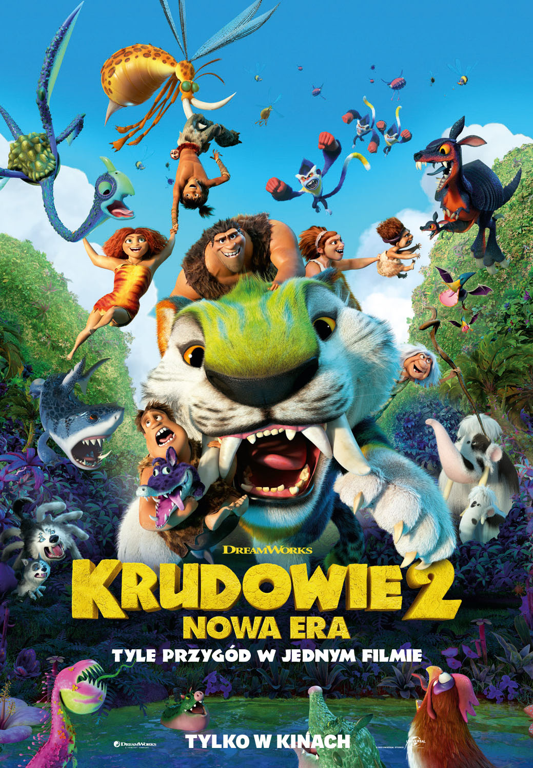 Polski plakat filmu 'Krudowie 2: Nowa era'