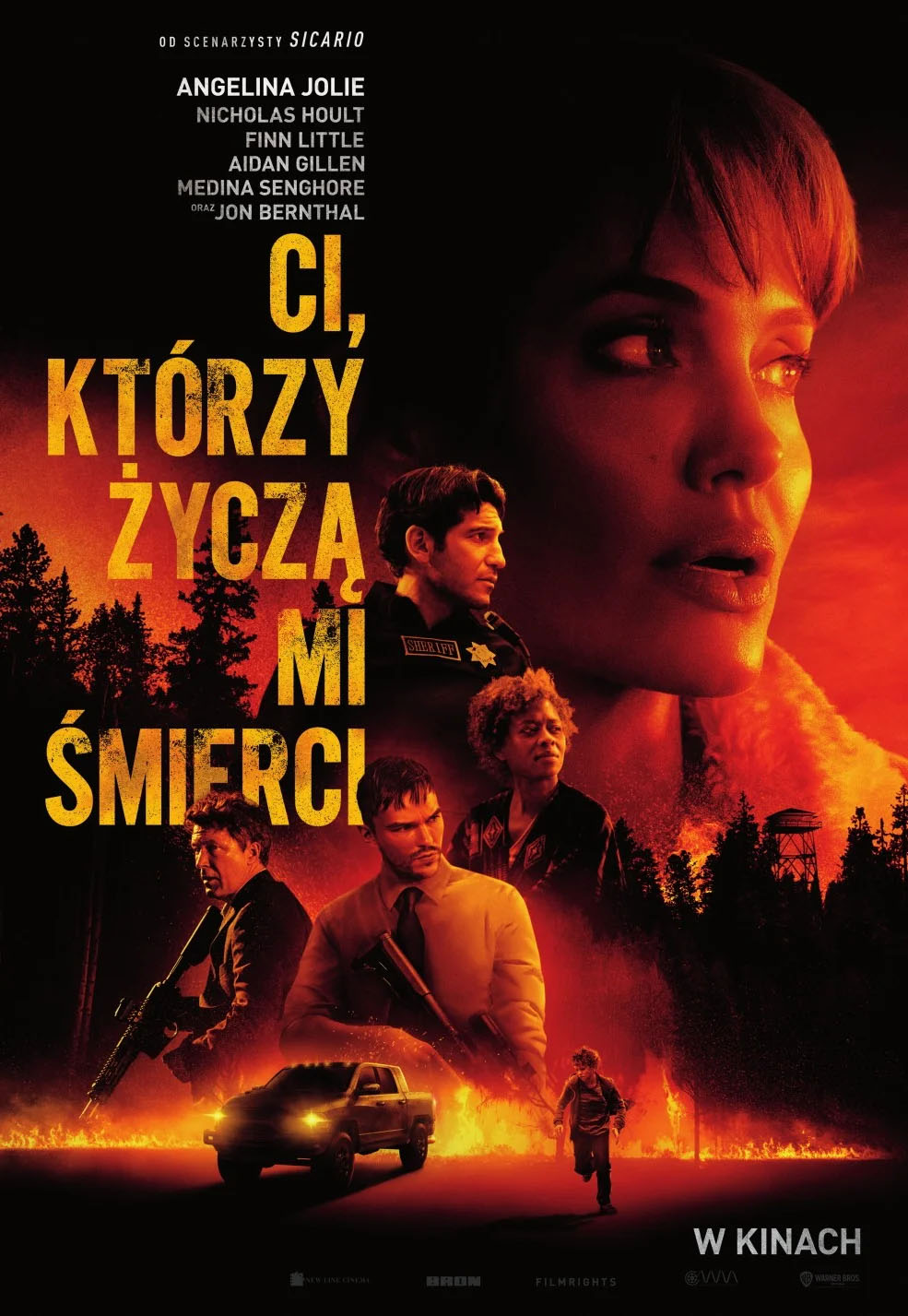 Polski plakat filmu 'Ci, którzy życzą mi śmierci'