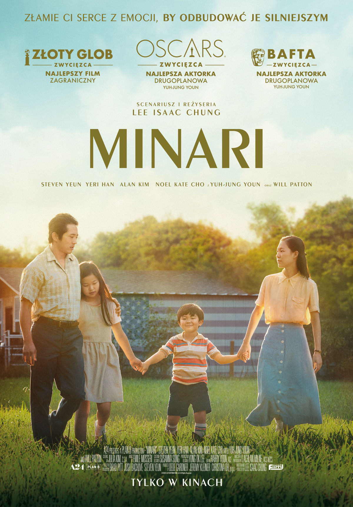 Polski plakat filmu 'Minari'