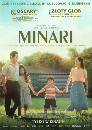 Przód ulotki filmu 'Minari'