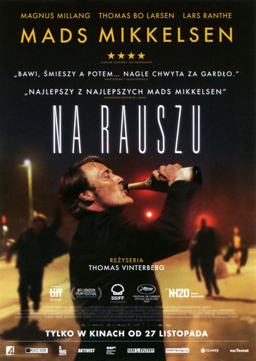 Przód ulotki filmu 'Na rauszu'