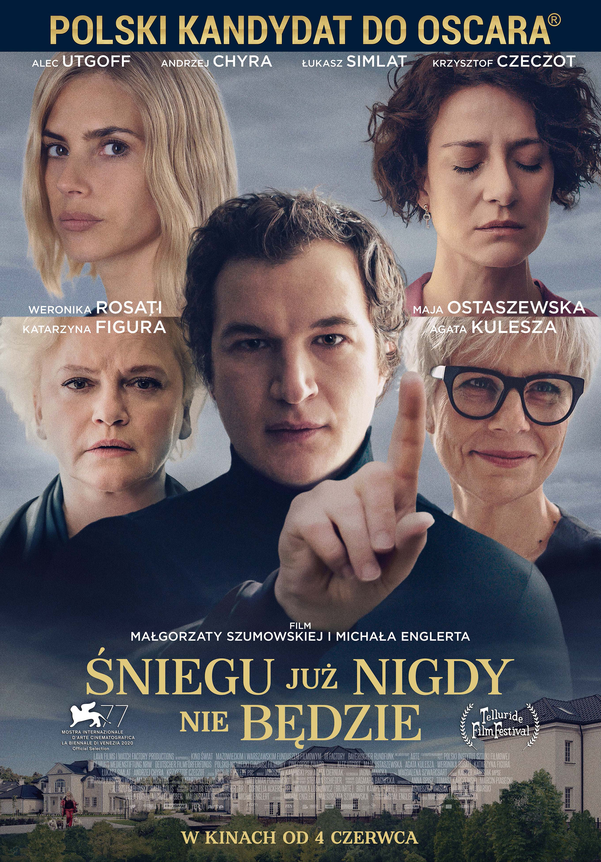 Polski plakat filmu 'Śniegu już nigdy nie będzie'