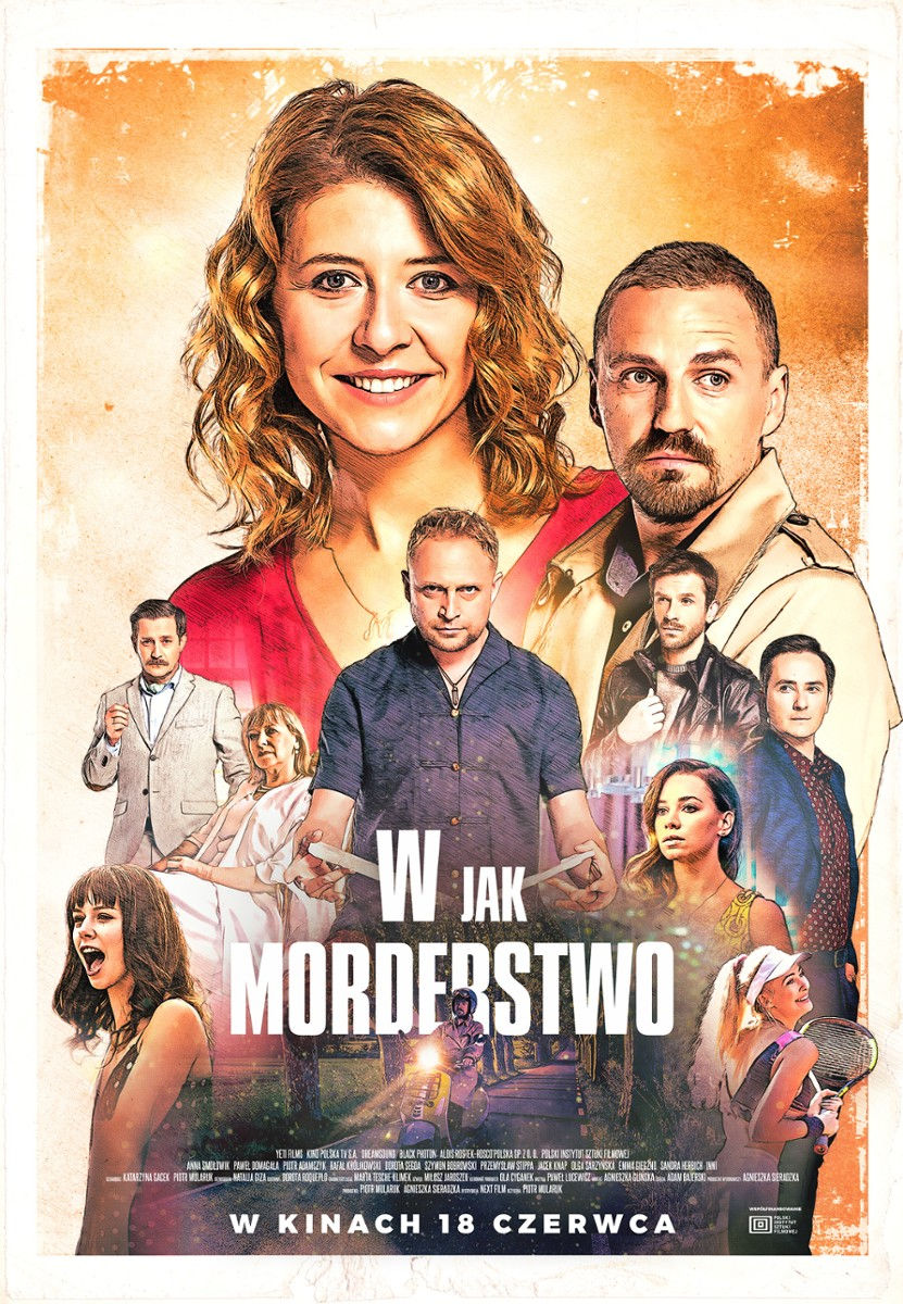 Polski plakat filmu 'W jak morderstwo'