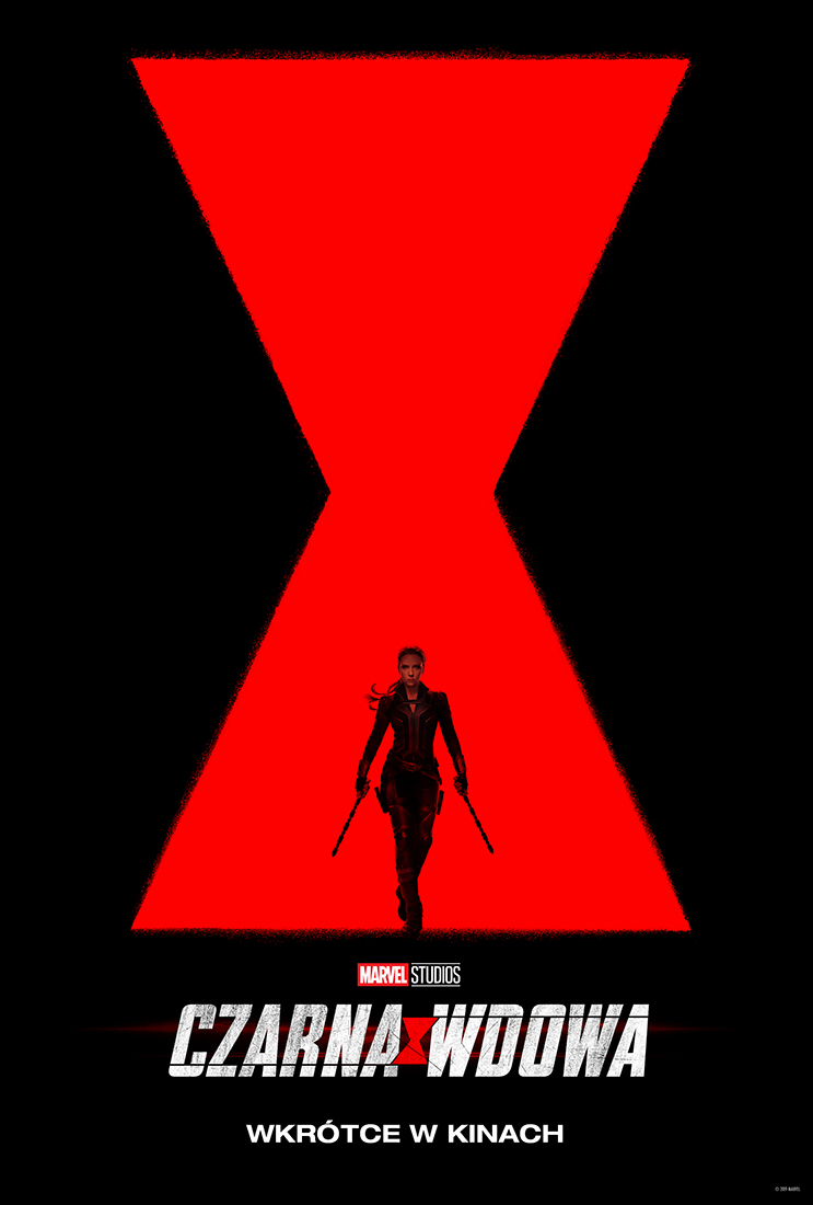 Polski plakat filmu 'Czarna Wdowa'