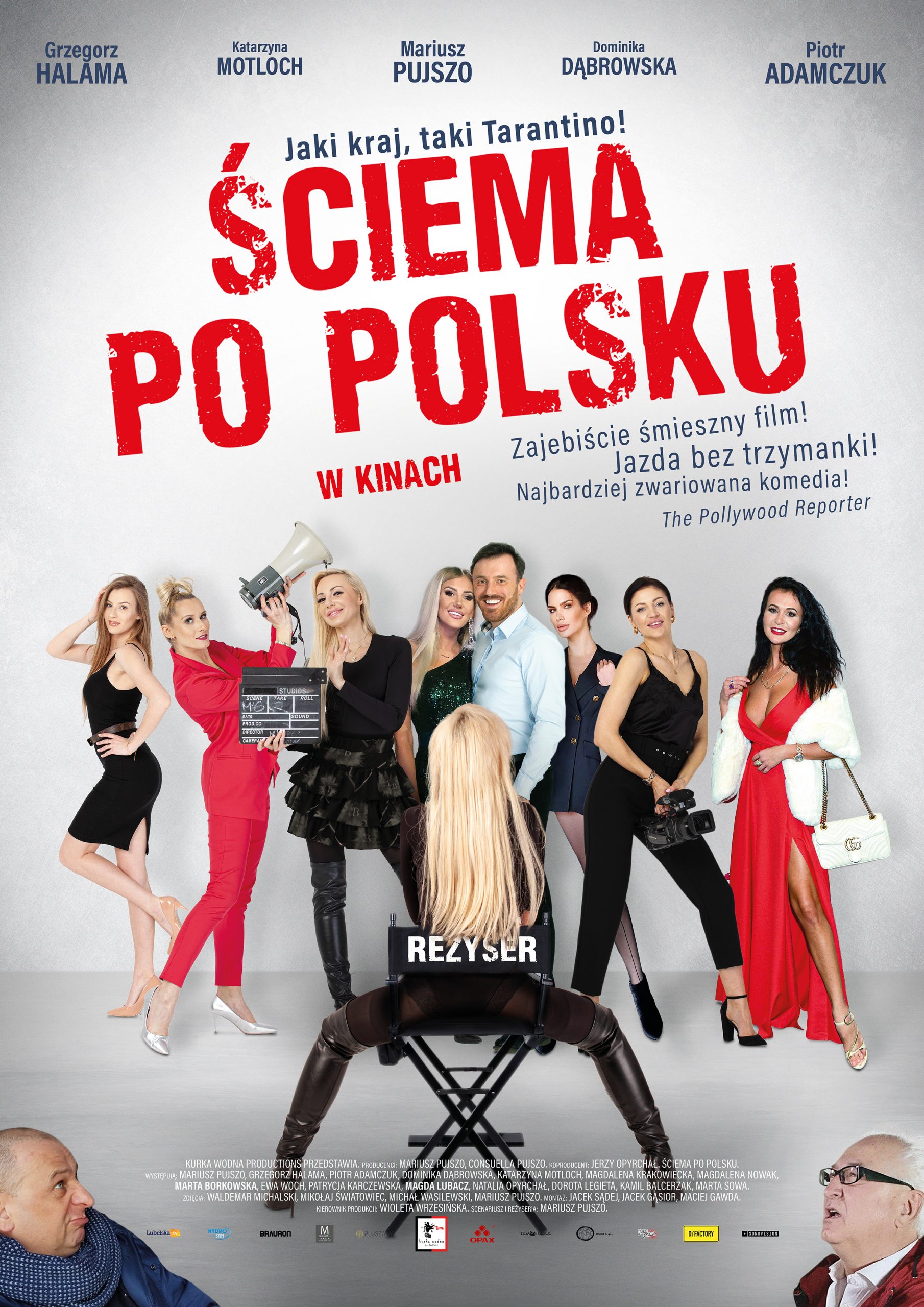 Polski plakat filmu 'Ściema po polsku'