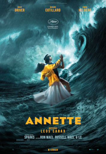 Polski plakat filmu 'Annette'
