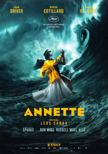 Przód ulotki filmu 'Annette'