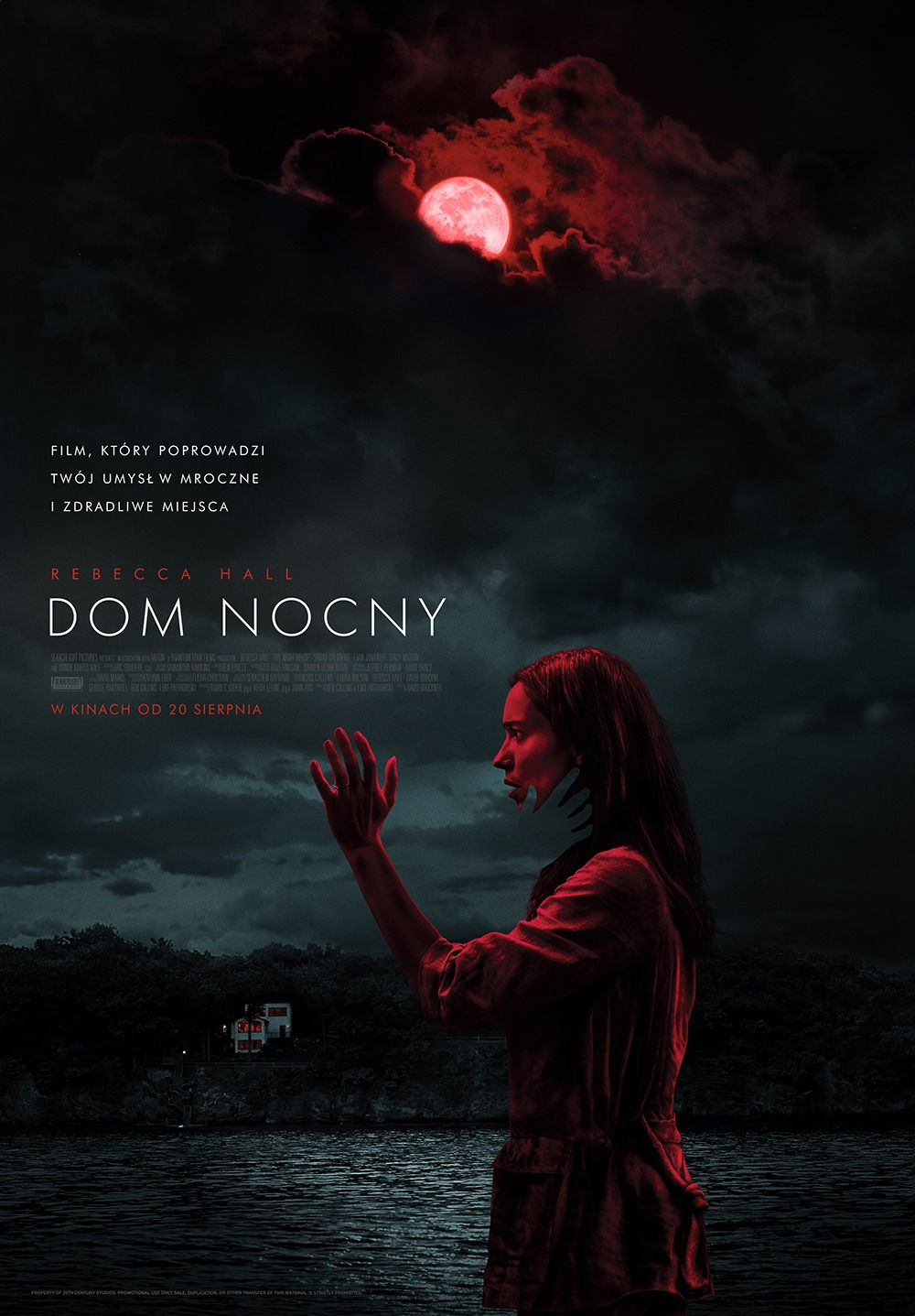 Polski plakat filmu 'Dom nocny'